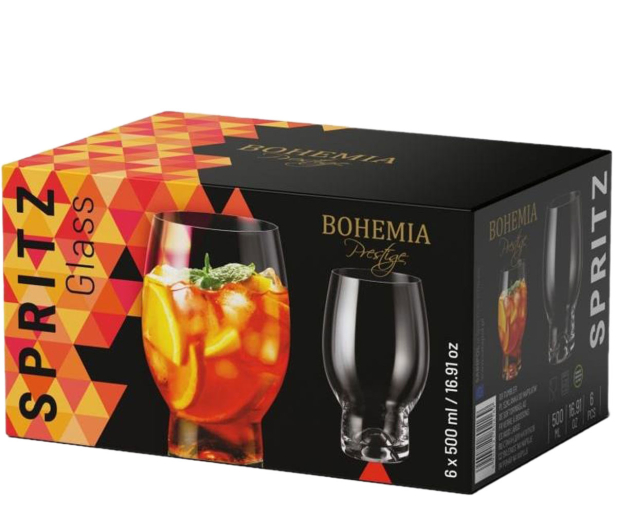 BOHEMIA Szklanka PRESTIGE Spritz 500ml 6 szt - 1596531 - zdjęcie 3